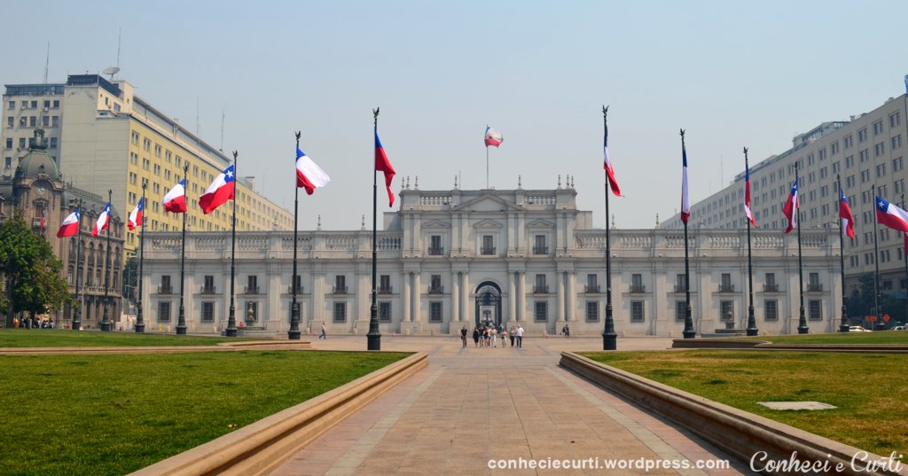 Palacio de La Moneda - sede do governo chileno, Santiago