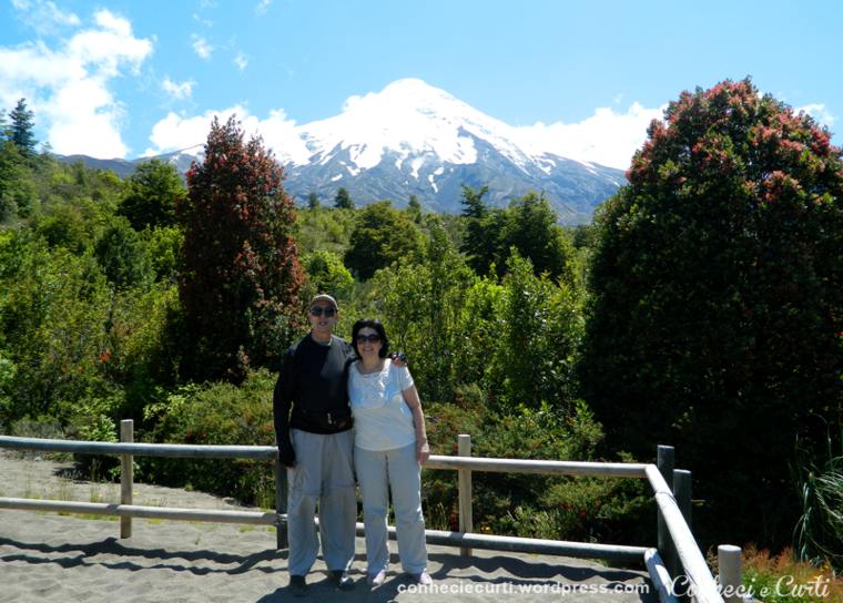 Volcan Osorno Chile, no mirante