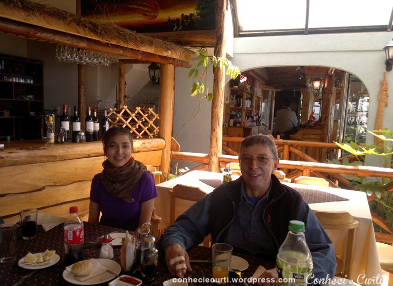 No restaurante Costa Pacífico - Pinguineras de Chiloé