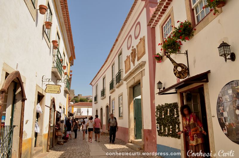 Rua Direita, Óbidos - Portugal.