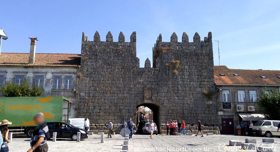 A Porta del Rei, em Trancoso, Portugal.