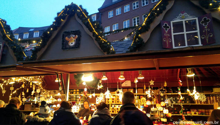 Feira de Natal de Bremen, Alemanha.