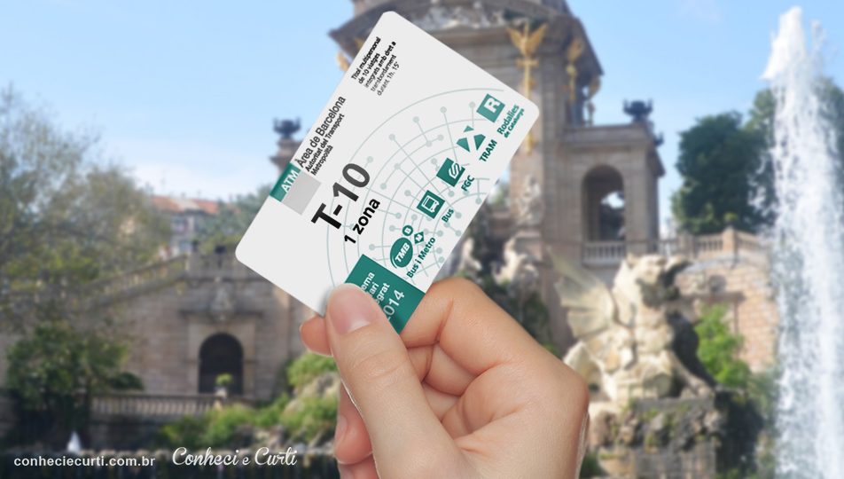 10 trip metro ticket barcelona