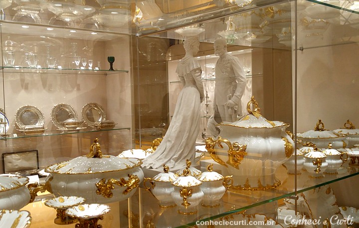 Porcelanas da Silver Collection - Palácio de Hofburg, Viena.