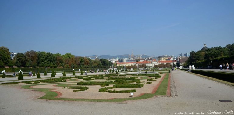 Os jardins de Belvedere