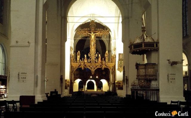 O crucifixo da Catedral de Lübeck. Germany
