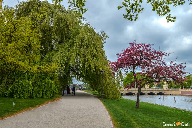 Jardim do castelo de Schwerin