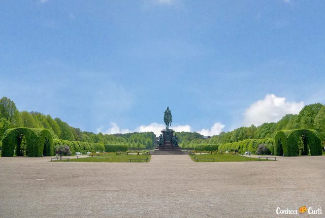 Jardim do castelo de Schwerin