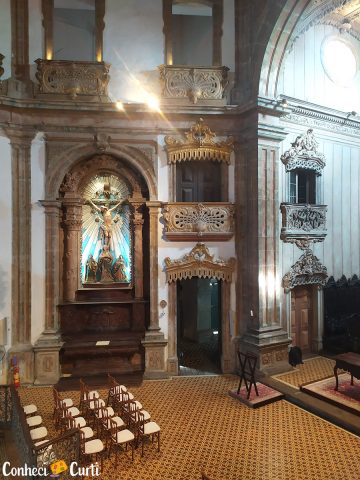 Interior da Igreja de São Pedro do Clérigos no Recife